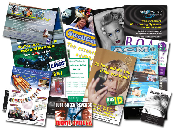 some advertising by electric ink