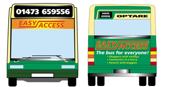 Ipswich Vehicle Wrap design