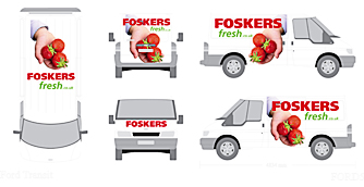 vehicle graphics for foskers ipswich