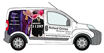Ipswich Tailor vehicle wrap
