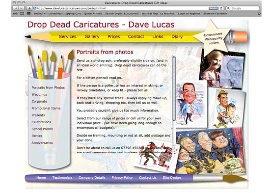 Dave Lucas uses CMS from electric ink