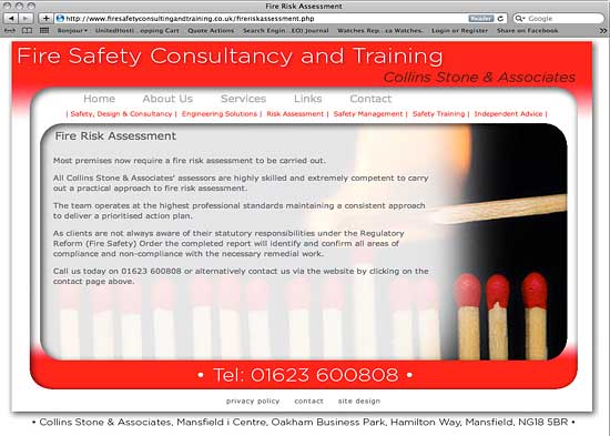 Fire Safety Consulting and Training use CMS installed by electric ink