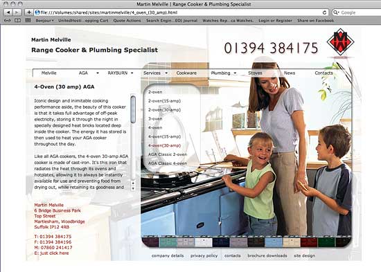 martin melville uses CMS installed by electric ink
