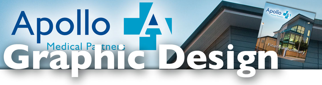 Graphic Design of brochure for Apollo Medical Ipswich