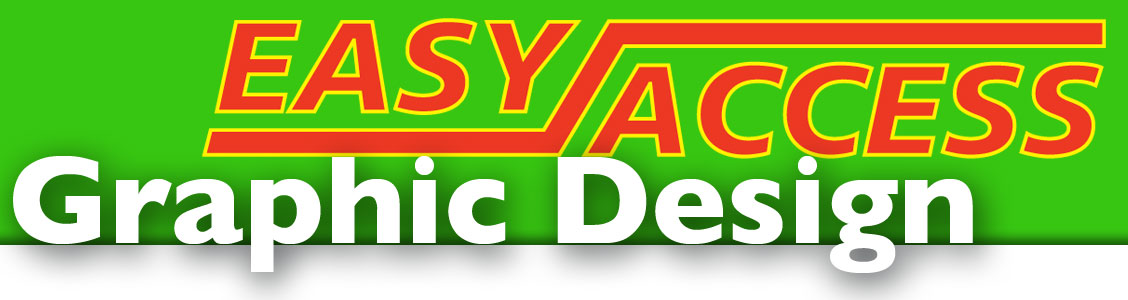 Graphic creation of Easy Acces logo for Ipswich Buses