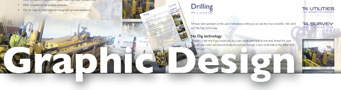 Graphic Design for T4 utilities Ipswich