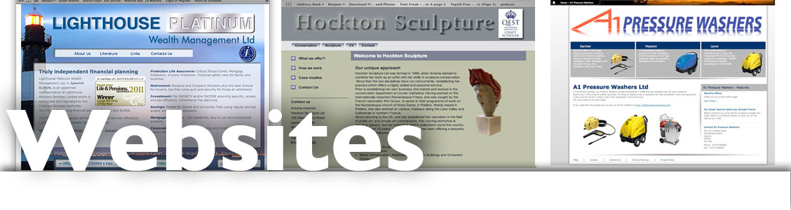 websites from web site designers electric ink ipswich suffolk
