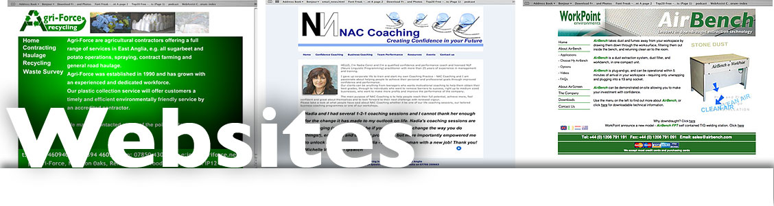 websites from web site designers electric ink ipswich suffolk