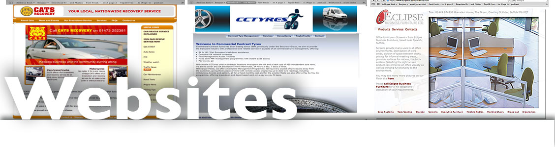 websites from web site designers electric ink ipswich suffolk