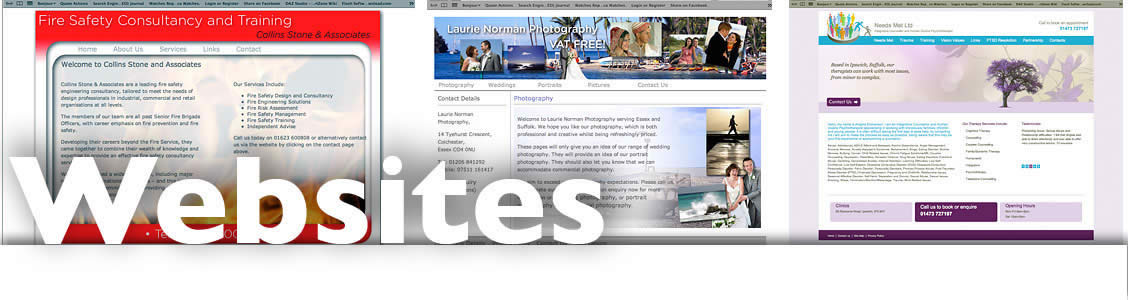 websites from web site designers electric ink ipswich suffolk