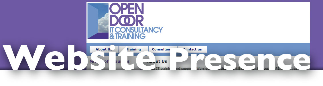 website presence from web site designers electric ink ipswich suffolk