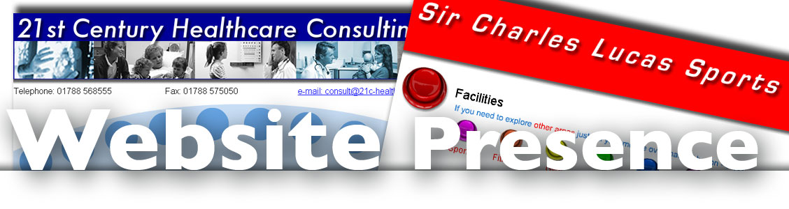 website presence from web site designers electric ink ipswich suffolk